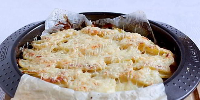 Рецепт горбуши под картофельной шубой