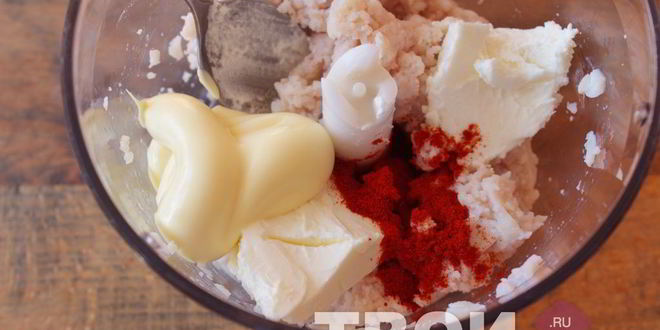 Рецепт кальмаров с сыром