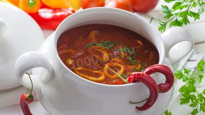 Рецепт Кальмаров в томатном соусе