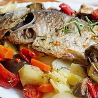 Рецепт Карпа в рукаве в духовке