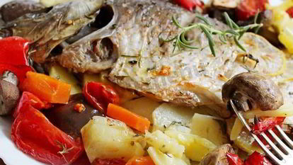 Рецепт Карпа в рукаве в духовке