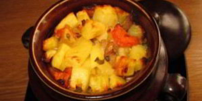 Рецепт кижуча, запеченного с картофелем