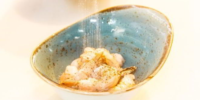 Рецепт креветок на открытом огне