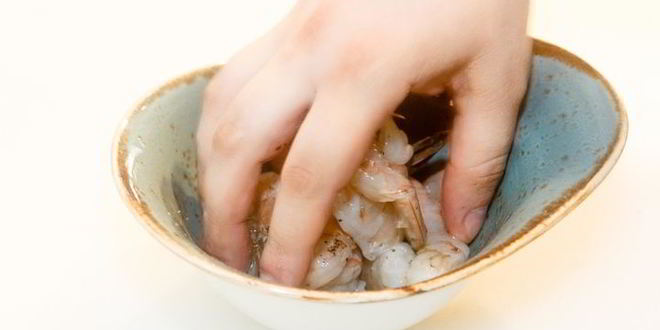 Рецепт креветок на открытом огне