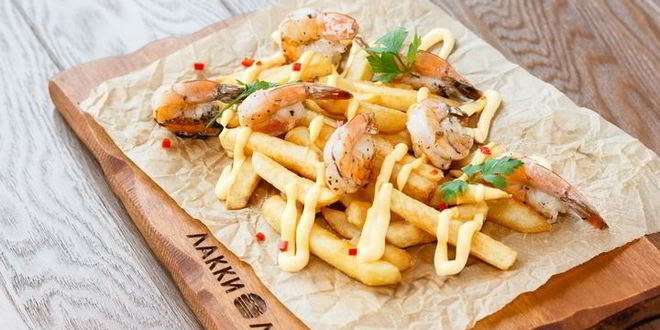 Рецепт креветок на открытом огне