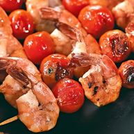 Рецепт Креветок на шпажках с соусом терияки