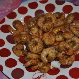 Рецепт Креветок под соусом Терияки