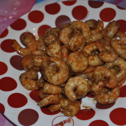 Рецепт Креветок под соусом Терияки
