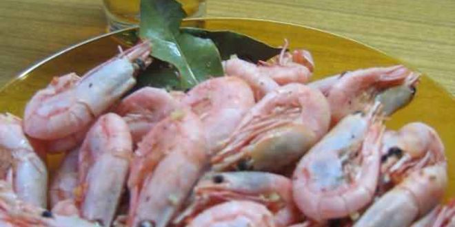 Рецепт креветок