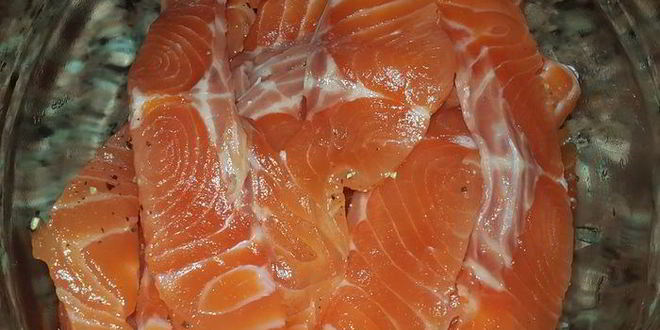 Рецепт лосося малосольного