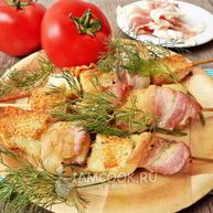 Рецепт Минтая на шпажках в духовке