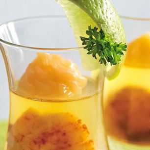 Рецепт Морских гребешков в лаймовом желе