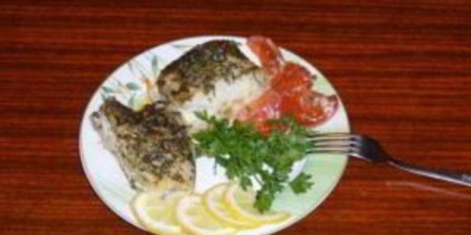 Рецепт палтуса в фольге