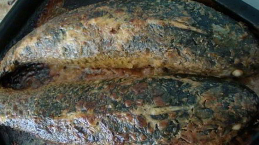 Рецепт пеленгаса фаршированного грибами