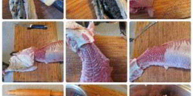 Рецепт рыбы, фаршированной целиком