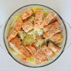 Рецепт Рыбы красной в микроволновке