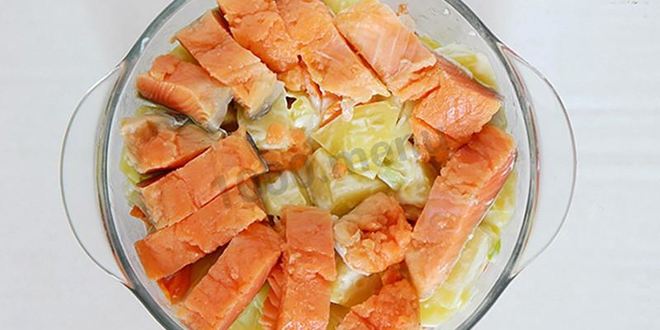 Рецепт рыбы красной в микроволновке