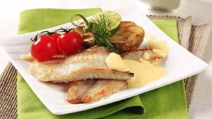 Рецепт Рыбы с жареной картошкой