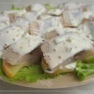 Рецепт Селедки на яблоках межсезонная