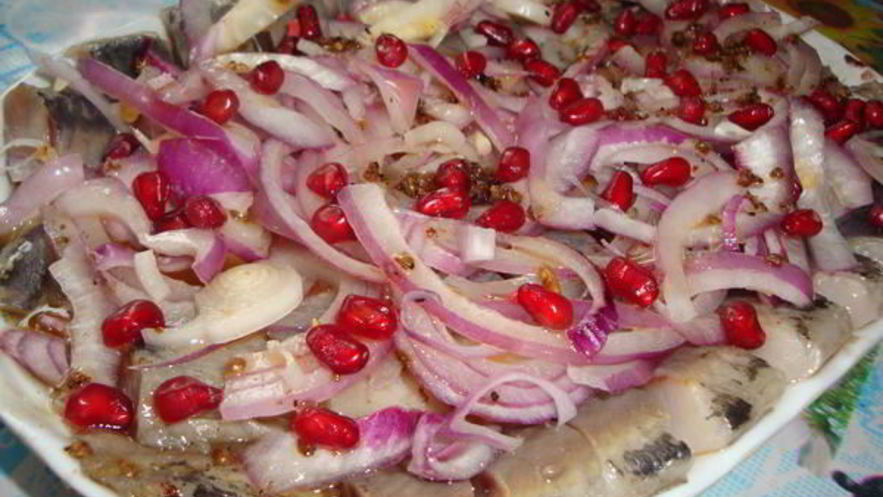 Рецепт селедки в горячем маринаде