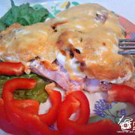 Рецепт Семги под сырной корочкой в фольге