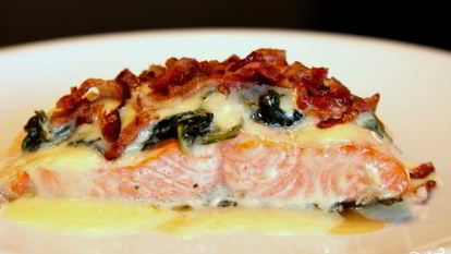 Рецепт Семги под сыром