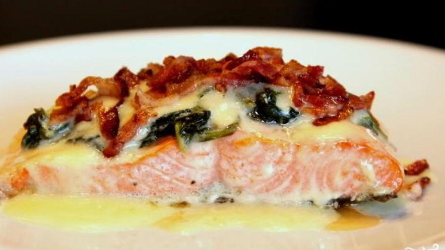 Рецепт семги под сыром