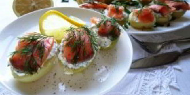 Рецепт семги с картофелем