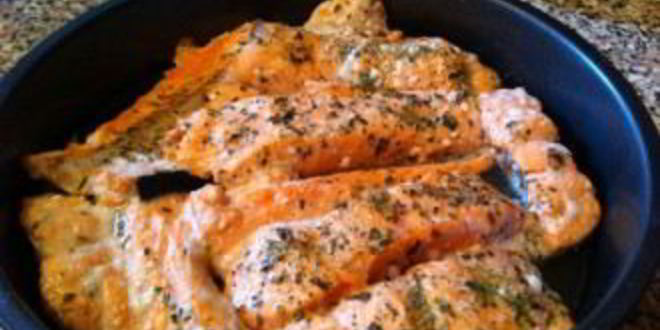 Рецепт семги тушеной