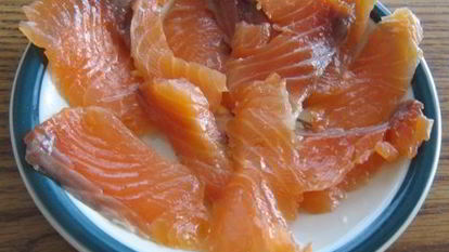 Рецепт Семги в слабой соли