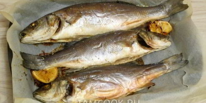 Рецепт сибаса в духовке