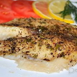 Рецепт Тилапии с чесноком и лимоном