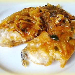 Рецепт Трески под маринадом классически