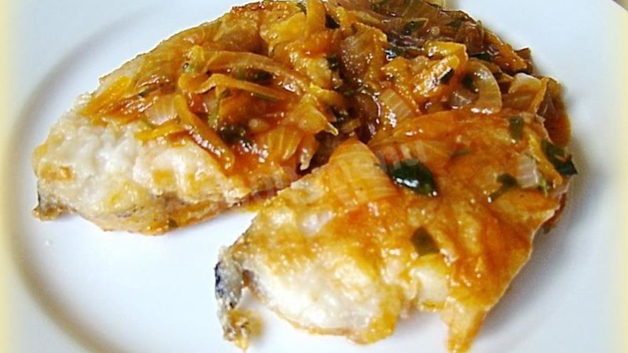 Рецепт трески под маринадом классически