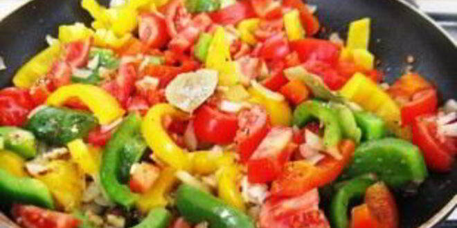 Рецепт тунца под соусом из болгарских перцев