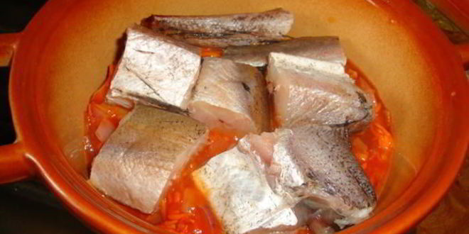 Рецепт тушеного хека