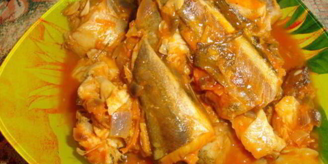 Рецепт тушеного хека