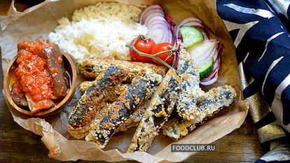 Рецепт Вегетарианской жареной рыбки