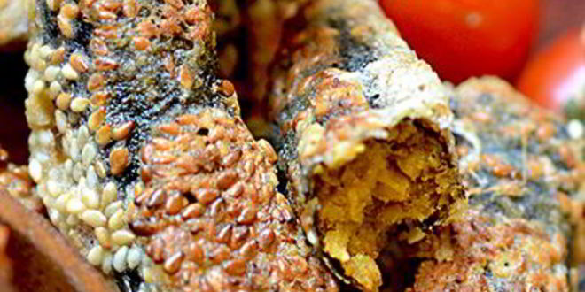 Рецепт вегетарианской жареной рыбки