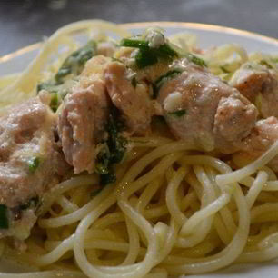 Рецепт Жареной семги под сливочным соусом