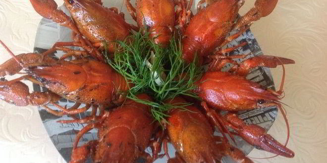 Рецепт жареных раков