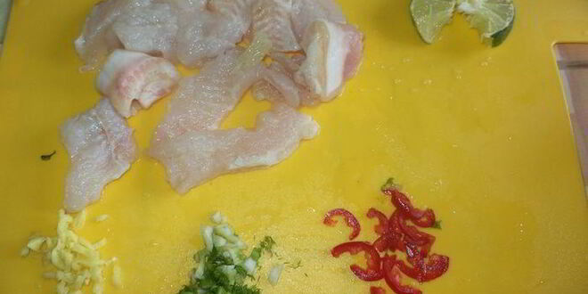 Рецепт хрустящих шашлычков с рыбкой