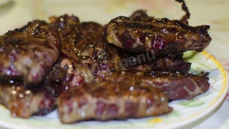 Рецепт печени в жировой сетке шашлык на мангале