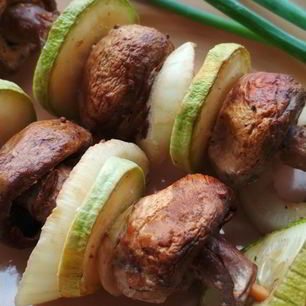 Рецепт Шашлычков из грибов в духовке