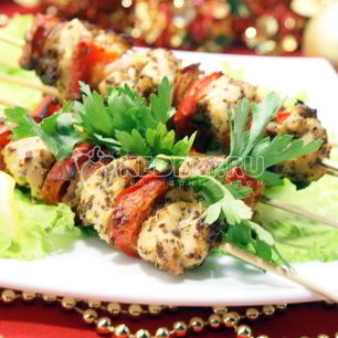 Рецепт Шашлычков из курицы