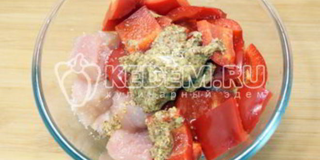 Рецепт шашлычков из курицы