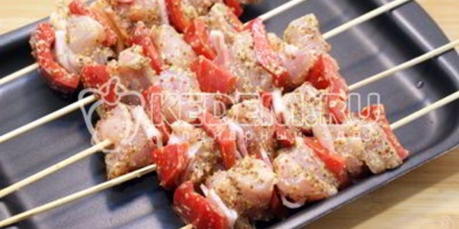 Рецепт шашлычков из курицы