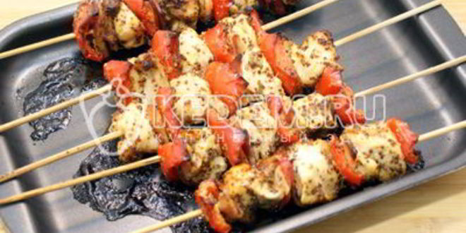 Рецепт шашлычков из курицы
