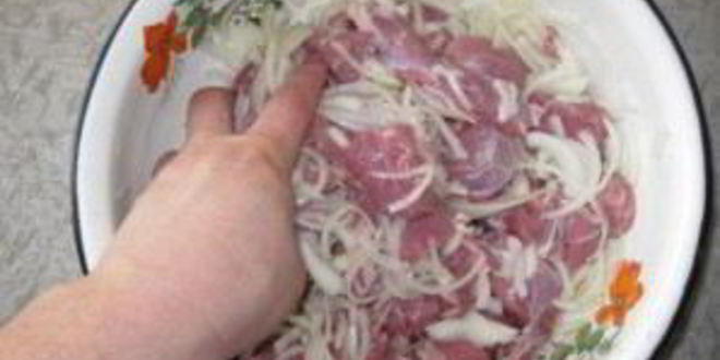 Рецепт шашлыка из баранины с лимоном