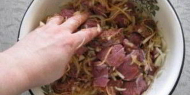 Рецепт шашлыка из баранины с лимоном